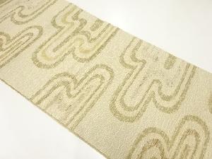 ヱ霞模様織出し名古屋帯